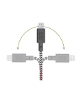 Кабель Native Union Belt Cable XL USB-C to Lightning Zebra (3 m) (BELT-KV-CL-ZEB-3)