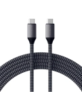 Кабель Satechi USB-C до USB-C Cable 100W Space Gray (2 m) (ST-TCC2MM)