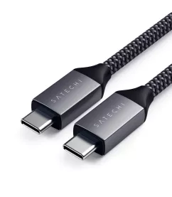 Кабель Satechi USB-C до USB-C Cable 100W Space Gray (2 m) (ST-TCC2MM)