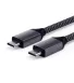 Кабель Satechi USB-C до USB-C Cable 100W Space Gray (2 m) (ST-TCC2MM)