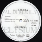 Вініловий диск 2LP Meola, Al Di: Elysium (45 rpm)