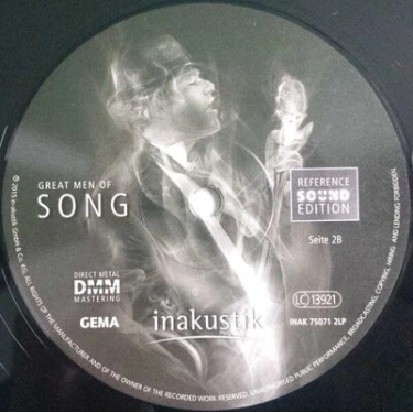 Вініловий диск 2LP Reference Sound Edition: Great Men Of Song