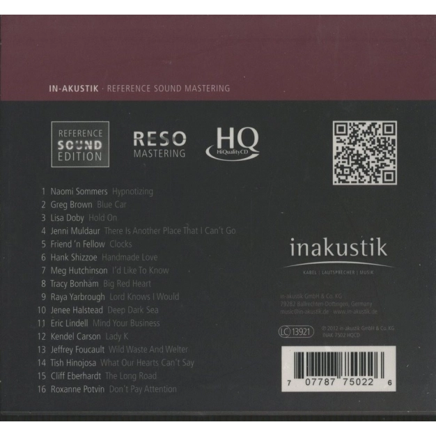 Вініловий диск 2LP Reference Sound Edition: Great Voices Vol. II