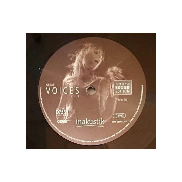 Вініловий диск 2LP Reference Sound Edition: Great Voices Vol. III