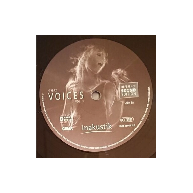 Вініловий диск 2LP Reference Sound Edition: Great Voices Vol. III