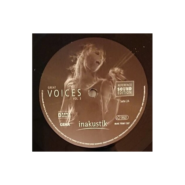 Вініловий диск 2LP Reference Sound Edition: Great Voices Vol. III