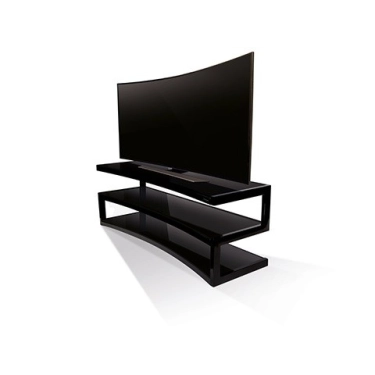 ТБ тумба Norstone Esse Curve 1500mm Black-Black