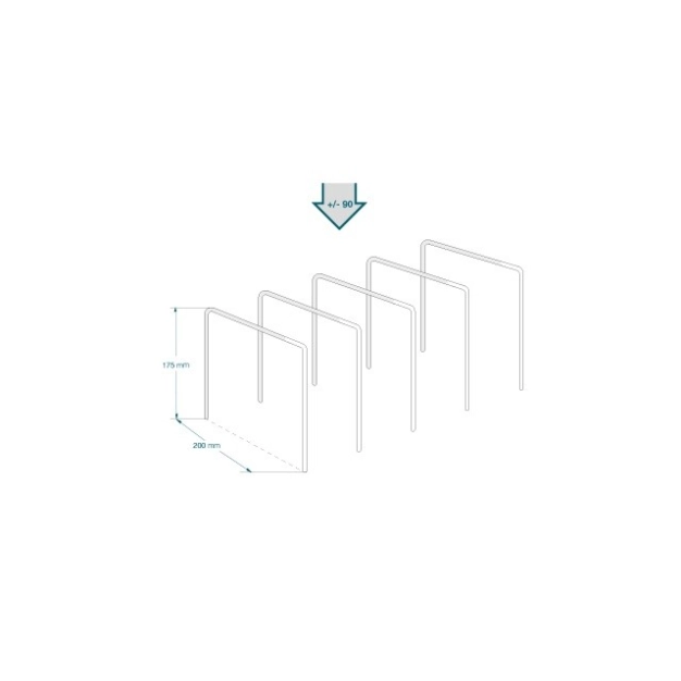 Стійка для Hi-Fi та AV апаратури NorStone Esse HiFi Vinyl Black-White Frosted