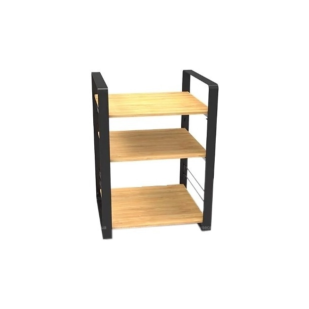 Подставка под Hi-Fi  NorStone LOFT CENTRAL Black Bamboo
