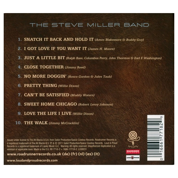 Вініловий диск LP Steve Miller - Band: Let Your Hair Down - Hq