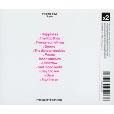Вініловий диск LP Pet Shop Boys: Super