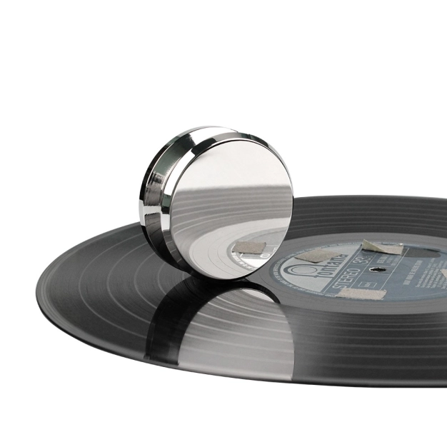 Притиск (клемп) для платівок LP Goka GK-R22G Record stabilizer Stainless Steel made