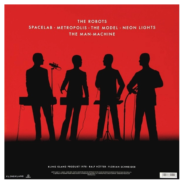 Вініловий диск LP Kraftwerk: Man-Machine - Coloured