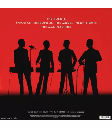 Вініловий диск LP Kraftwerk: Man-Machine - Coloured