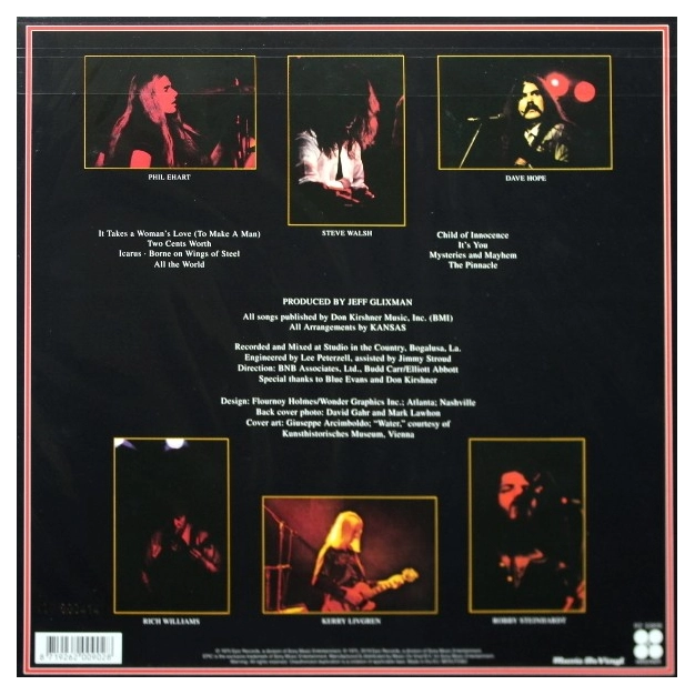 Вініловий диск LP Kansas: Masque - Coloured (180g)