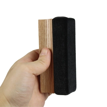 Набір для чищення вінілових пластинок Goka GK-R46 Ash wooden brush record cleaning care kit(2in1)