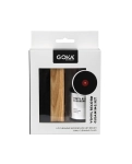 Goka GK-R46 Ash wooden brush record cleaning care kit(2in1)