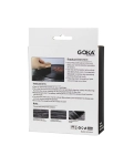 Набір для чищення вінілових пластинок Goka GK-R46 Ash wooden brush record cleaning care kit(2in1)