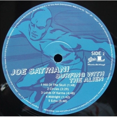 Вініловий диск LP Joe Satriani: Surfing With The Alien