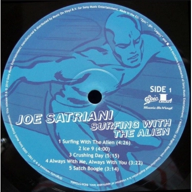 Вініловий диск LP Joe Satriani: Surfing With The Alien