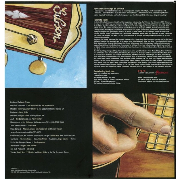 Вініловий диск LP Joe Bonamassa: Sloe Gin - Hq/Ltd (180g)