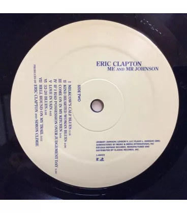 Вініловий диск Eric Clapton: Me And Mr. Johnson
