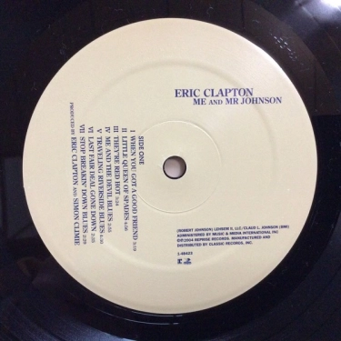 Вініловий диск Eric Clapton: Me And Mr. Johnson