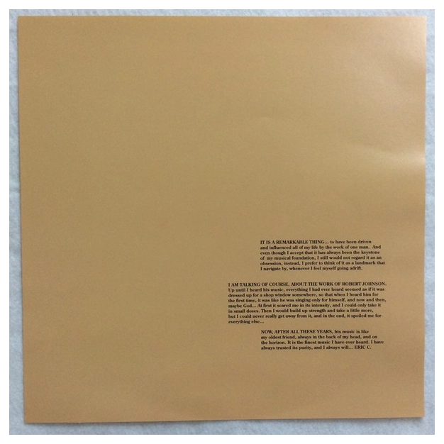 Вініловий диск Eric Clapton: Me And Mr. Johnson