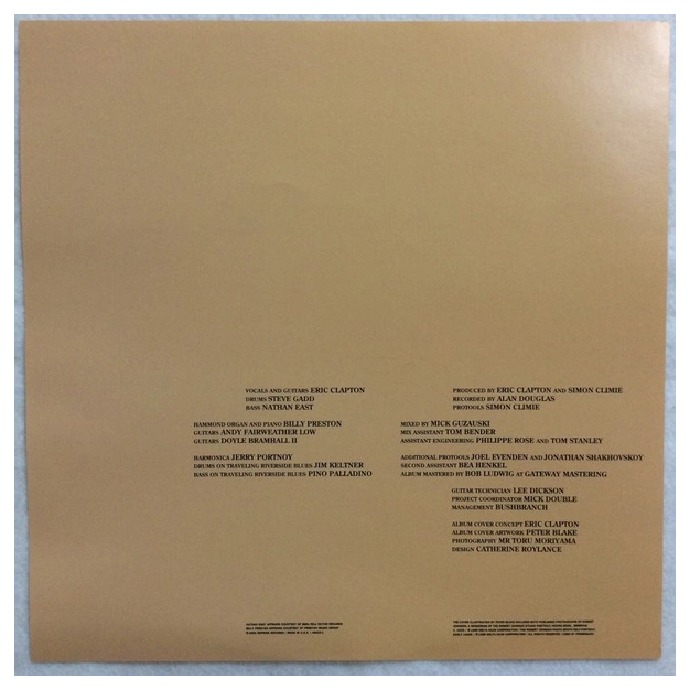 Вініловий диск Eric Clapton: Me And Mr. Johnson