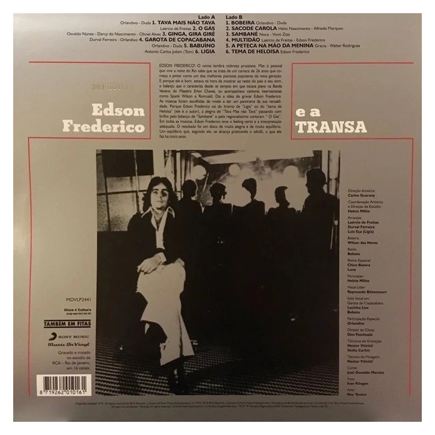 Вініловий диск LP Edson Frederico: Edson Frederico - Coloured (180g)