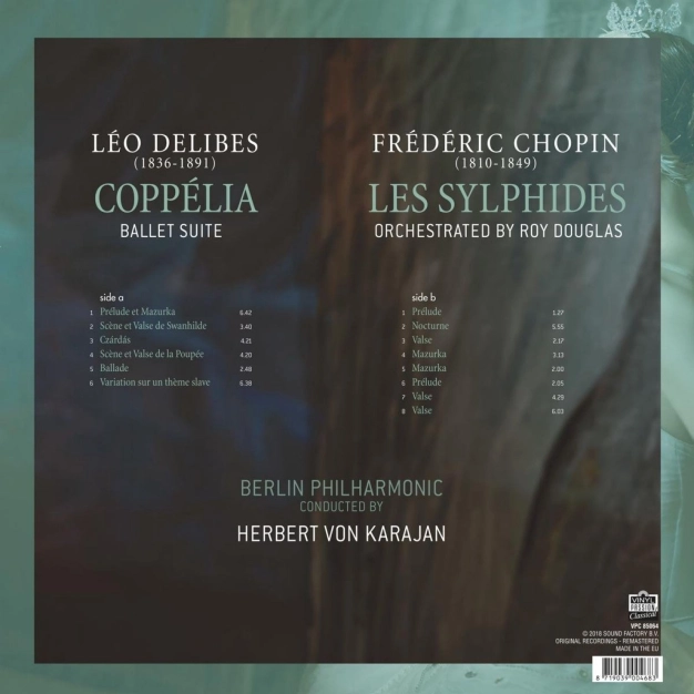 Вініловий диск LP Delibes/Chopin: Ballet Suite & Les Sylphide - Hq