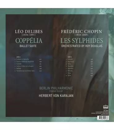 Вініловий диск LP Delibes/Chopin: Ballet Suite & Les Sylphide - Hq