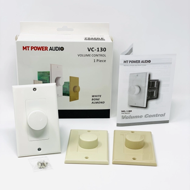 Регулятор гучності MT-Power VC-130 (3 кольори в комплекті)