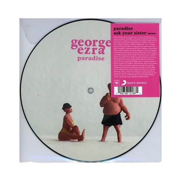 Вініловий диск LP George Ezra: 7 - Paradise - PD