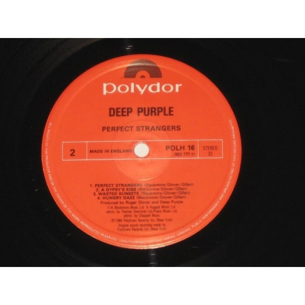 Вініловий диск Deep Purple: Perfect Strangers - Hq Вініловий диск Deep Purple: Perfect Strangers - Hq