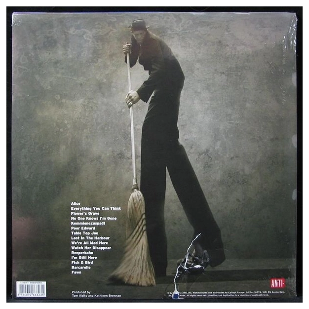 Вініловий диск 2LP Tom Waits: Alice - Hq
