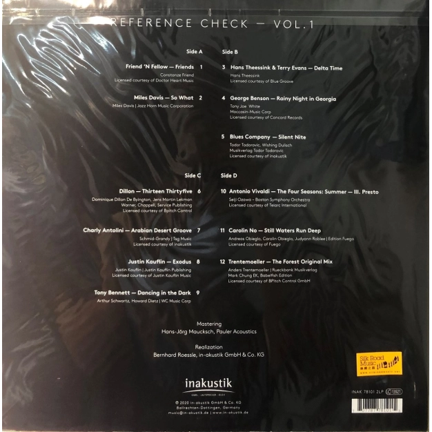 Вініловий диск 2LP Various: Canton Reference Check Vol.1 (45rpm)