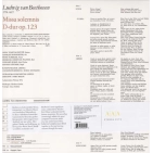 Вініловий диск 2LP Ludwig Van Beethoven: Missa Solemnis