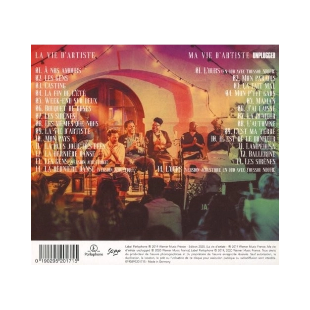 Вініловий диск 2LP Christophe Mae: Ma Vie D'artiste Unplugged