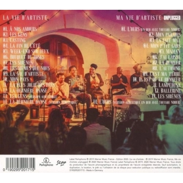 Вініловий диск 2LP Christophe Mae: Ma Vie D'artiste Unplugged