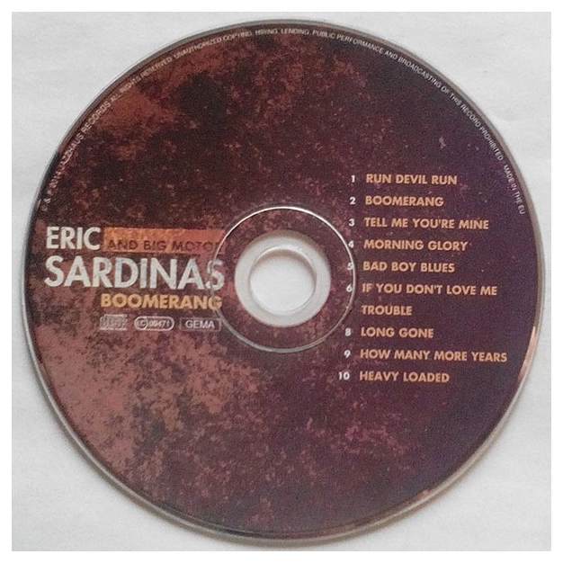 Вініловий диск LP Sardinas, Eric: Boomerang (180g)
