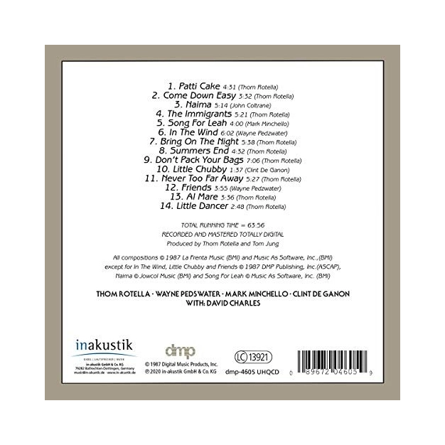 Вініловий диск LP Rotella Thom Band: TRB