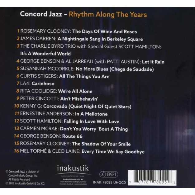 CD диск Various: Rhythm Along the Years (24K) CD диск Various: Rhythm Along the Years (24K)