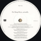 Вініловий диск LP Pet Shop Boys: Actually - Remast