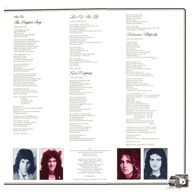 Вініловий диск LP Queen: A Night At The Opera - Hq