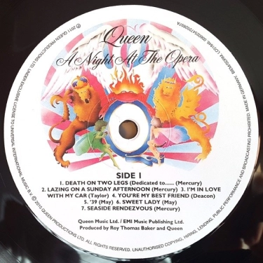 Вініловий диск LP Queen: A Night At The Opera - Hq