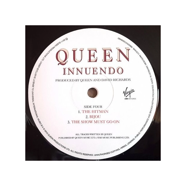 Вініловий диск 2LP Queen: Innuendo - Hq/Ltd Вініловий диск 2LP Queen: Innuendo - Hq/Ltd