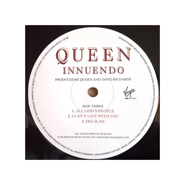 Вініловий диск 2LP Queen: Innuendo - Hq/Ltd Вініловий диск 2LP Queen: Innuendo - Hq/Ltd