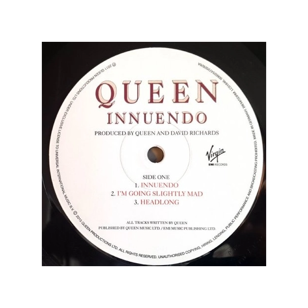 Вініловий диск 2LP Queen: Innuendo - Hq/Ltd Вініловий диск 2LP Queen: Innuendo - Hq/Ltd