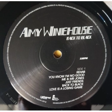Вініловий диск LP Amy Winehouse: Back To Black